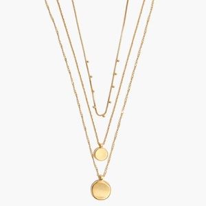 Madewell Coin Necklace Set